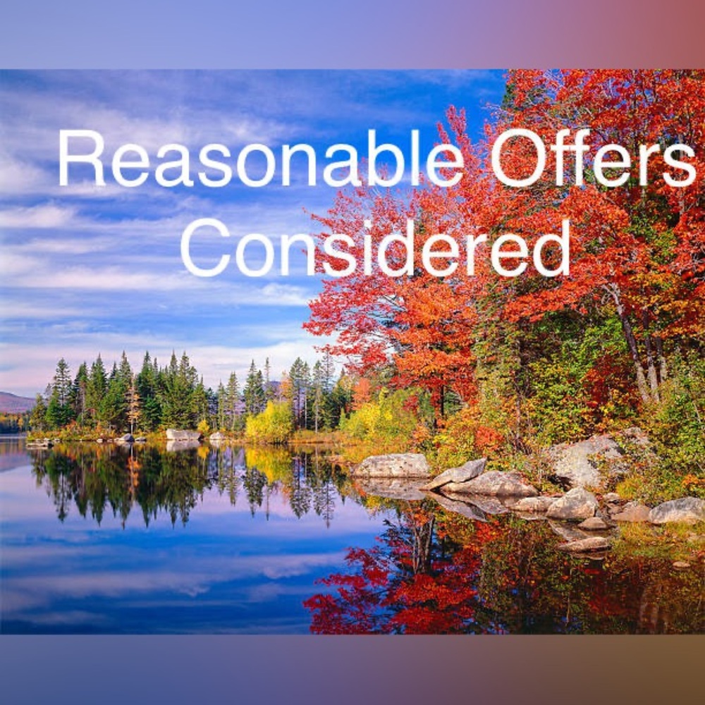 Reasonable Offers Considered